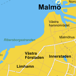 Malmö Stad - karta på Eniro